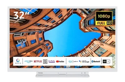 Toshiba TV 32 Zoll Fernseher Smart TV 32 Zoll LED TV LED Fernseher 32 Zoll Alexa - Bild 1 von 4
