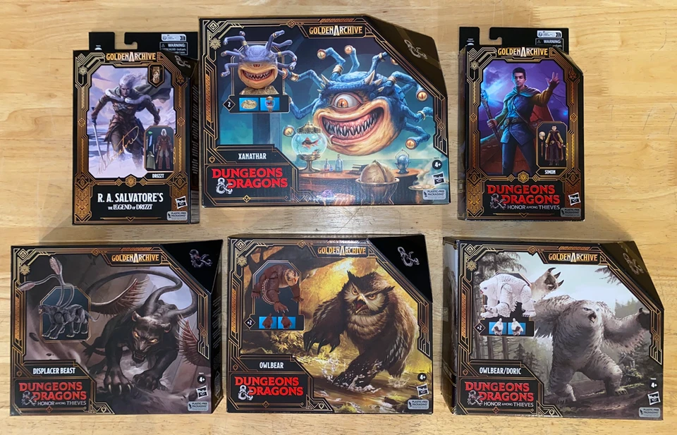 Dungeons & Dragons Золотой Архив - Выберите Свою Фигурку - В Наличии и НОВЫЙ в коробке - Изображение 1 из 1