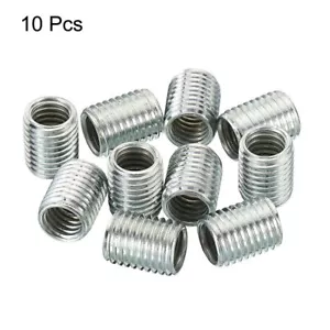 10pz Adattatore Filettato da M8 a M6 Manicotto Dado Riduttore 10mm Vite - Foto 1 di 6