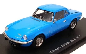 Spark Model 1/43 Scale Resin S1398 - 1971 Triumph Spitfire Mk4 - Blue - Picture 1 of 5