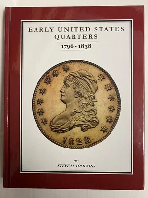 Busto drapeado libro altamente ilustrado de los primeros cuartos de los Estados Unidos 1796-1838 Foto 1 de 4