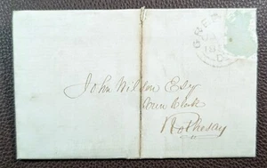 Carta completa de George Brown, Ardlamont a John Wilson Esq., Rothesay 1856 - Imagen 1 de 4
