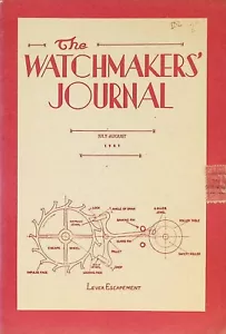 Jul 1951 Watchmakers Journal Naval Observatory Valjoux Chronograph USPS Stamp - Picture 1 of 2