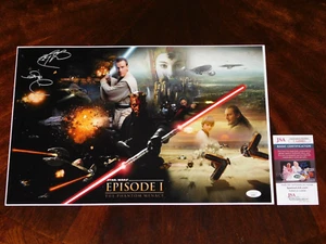 RAY PARK "DARTH MAUL" STAR WARS SIGNED 12X18 PHOTO JSA COA !!! - Bild 1 von 1