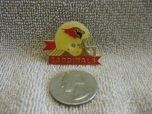 ARIZONA CARDINALS Peter David 1987 Helmet Lapel Pin Tac Vintage NFL FOOTBALL - Picture 1 of 2