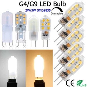 1/4/6/10Pcs LED Bulbs G4/G9 LED Bulb AC/DC12V Dimmable Chandeliers Lamp Bulbs AU - Picture 1 of 16
