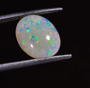 AAA Top Quality Natural Australian Opal Oval Loose Gemstone 12X9X5 mm 3 Ct - Picture 1 of 3
