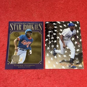 Vladimir Guerrero -1997 Certified Stars #137 & 1995 Upper Deck Minor League #127 - Foto 1 di 13