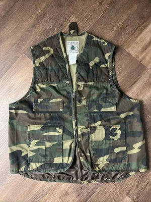 Northwest Territory Camo Hunting Vest Large Full Zip Lightweight Pocket Outdoors - Image 1 of 4