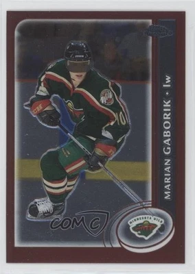 2002-03 Topps Chrome Marian Gaborik #26 - Image 1 of 2
