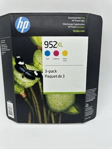HP 952XL Wysokowydajne wkłady atramentowe cyjan/purpurpurowy/żółty/żółty/żółty wygasły luty 2025 r. - Zdjęcie 1 z 9