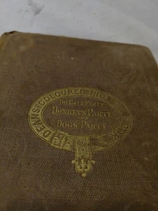 Antique  Children"s Book " Picture and Story Book"  Coloured Pictures - Picture 1 of 10