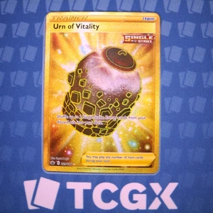 Pokemon - Urn of Vitality (Secret) - 229/198 - SWSH06: Chilling Reign - Holo NM - Picture 1 of 1