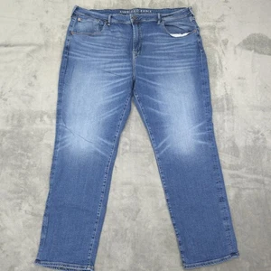 American Eagle Jeans Mens 46x34 Blue Original Straight Airflex+ Stretch 44x31 - Picture 1 of 18
