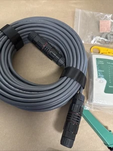 75 Fuß Starlink Kabelverlängerung Reparatursatz Kabeltester Wasserdicht Verlängerung Original - Bild 1 von 6