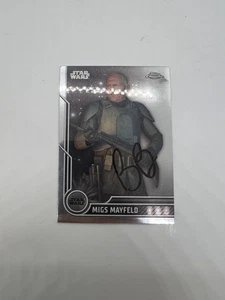 Bill Burr Signed Migs Mayfield 2023 Topps Chrome Star Wars #100  SWAU  - Picture 1 of 2