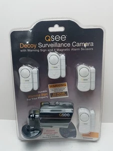 QSee Q-See DECOY Security Camera w/ Alarm Sensors DETER CRIME Sealed! READ!! - Picture 1 of 7