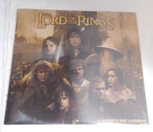 Der Herr der Ringe: Ein 16-Monatskalender 2007 (NEU, werkseitig versiegelt) - Bild 1 von 2