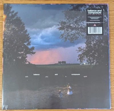BALANCE AND COMPOSURE – WITH YOU IN SPIRIT - PINK & BLUE - VINYL LP - X82 - Image 1 of 2