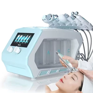 Sistema de spa facial de oxígeno W8 W8 máquina de microdermabrasión nano spray - Imagen 1 de 15