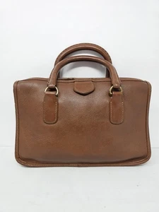 Vintage Damen braun Leder schmale Umhängetasche Handtasche evtl. Bonnie Cashin? - Bild 1 von 18