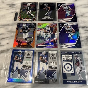 9 Karten Amari Cooper Lot. Inklusive Rookie Card und nummerierten und Chrome Karten! - Bild 1 von 9
