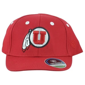 NCAA TOW Utah Lil' Utes Logo Rojo Deportes Talla Única Curvo Bill Infantil Niño Sombrero Gorra - Imagen 1 de 4