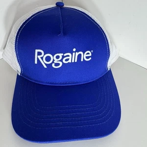 Rogaine Hat Adult Trucker Mesh Cap Snap Back Adjustable Hair Regrowth New - Picture 1 of 8
