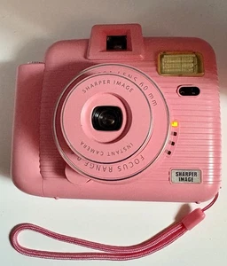 Fuji Instax Type Sharper Image Instant Camera Uses Fuji Mini Film Bubblegum Pink - Picture 1 of 6