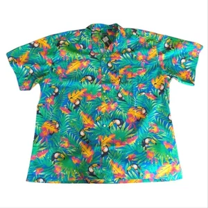 NEW Blue Generation Hawaiian Shirt Toucans 2XL - Picture 1 of 8