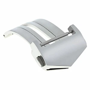 20MM  DEPLOYMENT CLASP FC5030 FIT LEATHER STRAP BAND FOR TAG HEUER CARRERA SHINY - Picture 1 of 3