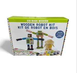 Nuevo kit de robot de madera moderno hecho para niños - Imagen 1 de 2