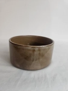 Breane GRES DE GRAND FEU Frankreich Schüssel 5/8" Höhe x 5 1/8" Tiefe braun - Bild 1 von 10
