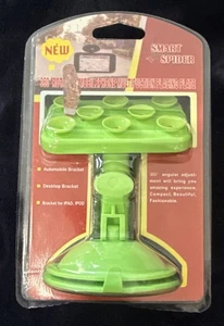 Brand New Green Suction “Smart Spider” Phone/iPad/iPod Bracket Mount Holder - Picture 1 of 2