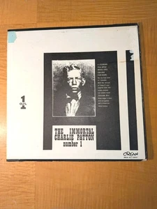 Charley Patton The Immortal Charlie Patton Number 1 Used Vinyl LP VG+\VG OJL $25 - Picture 1 of 4