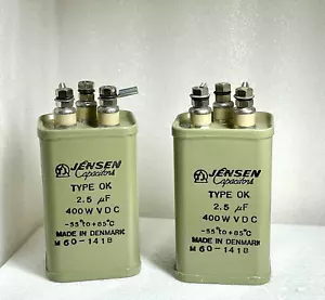 Unused Jensen oil capacitor 2,5uF - Picture 1 of 2