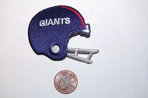 Parche de fútbol americano americano americano con logotipo de casco de 2 1/4" de los New York Giants - Imagen 1 de 1