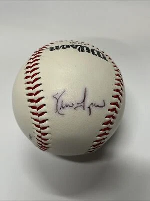 凯文·塔帕尼亲笔签名棒球芝加哥小熊队明尼苏达双城队签名球 — 第 1/2 张图片