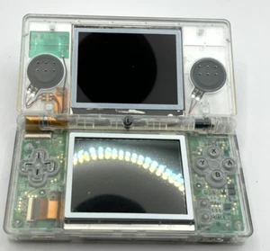 Nintendo DS Lite Konsole klar individuell transparent klar mit Stylus & Ladegerät - Bild 1 von 10