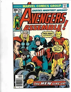 Avengers #151, 1976, quasi nuovo, 9.4, Stan Lee, età del bronzo - Foto 1 di 3