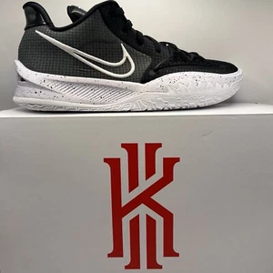 Nike Kyrie 4 Low TB Promo Mens Size 14.5 Black White Basketball Shoes DM5041-001 - Picture 1 of 8