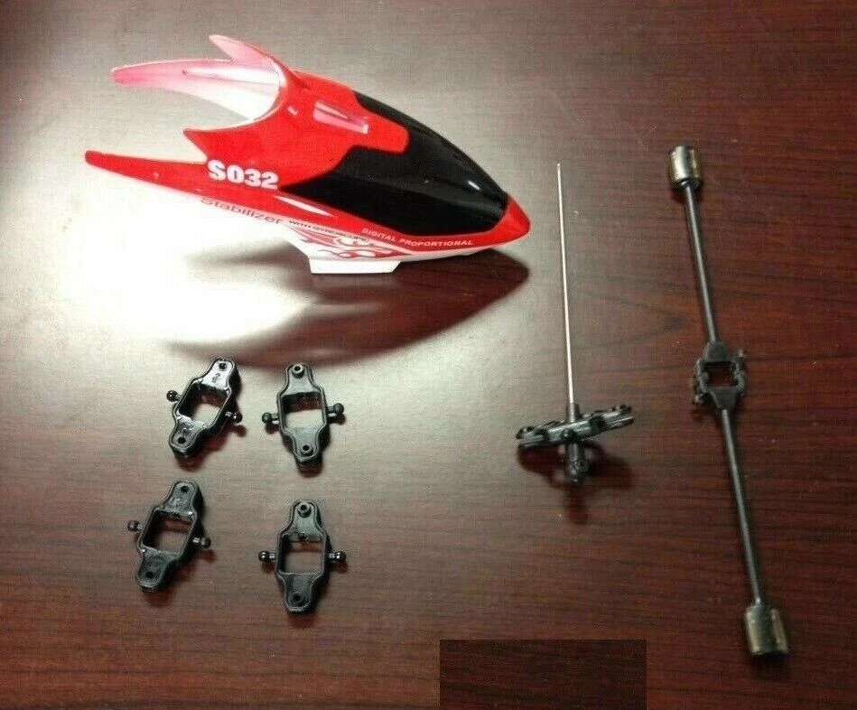 Syma S032 S032G RC Remote Control Helicopter 3.5CH Metal Coaxial All Spare Parts - Image 1 of 1