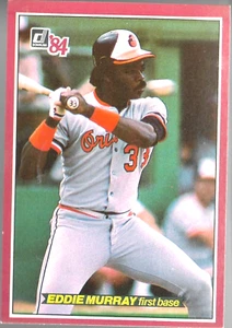 Donruss Action All Stars 1984 Eddie Murray Baltimore Orioles 50 cartas gigantes de colección - Imagen 1 de 12