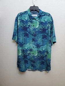 $118  NEW Tommy Bahama Veracruz Cay Misty Palms Men's Shirt, SeaGrove, XL NWT - Picture 1 of 11
