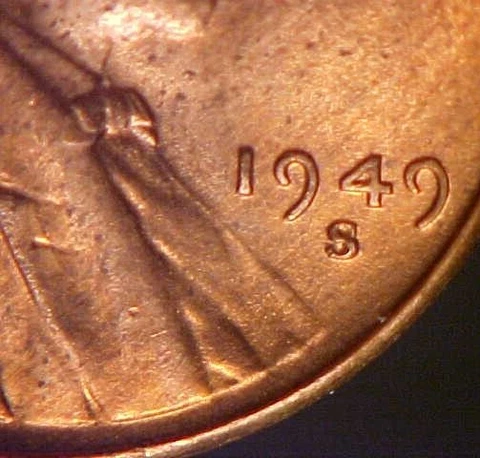 1949-S/S RPM-6 LINCOLN WHEAT CENT CHOICE BU  - GREAT VARIETY! - c2480tnc Cover