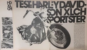 1973 Harley Davidson XLCH Sportster Motorcycle 6p Test Article - Picture 1 of 1