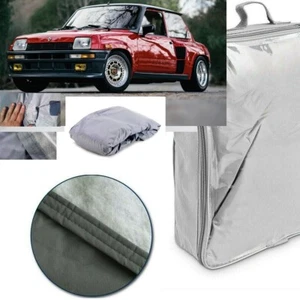 TELO COPRIAUTO TELATO FELPATO PER RENAULT R5 TURBO ANNO 1984 IMPERMEABILE ANTIGR - Foto 1 di 12