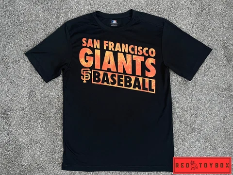 San Francisco Giants Shirt Mens M Black Gym Short Sleeve Graphic MLB SF Baseball Cover