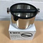 Motta Italy, 165mm Coffee Puck Waste / Knock Box - Stainless Steel (8250)