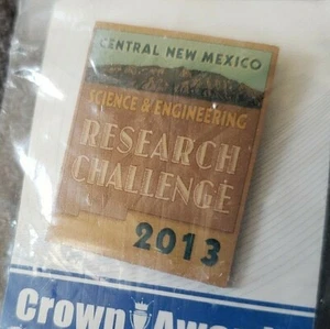 Central New Mexico Science and Engineering Research 2013 lapel pin award ou46  - Picture 1 of 2